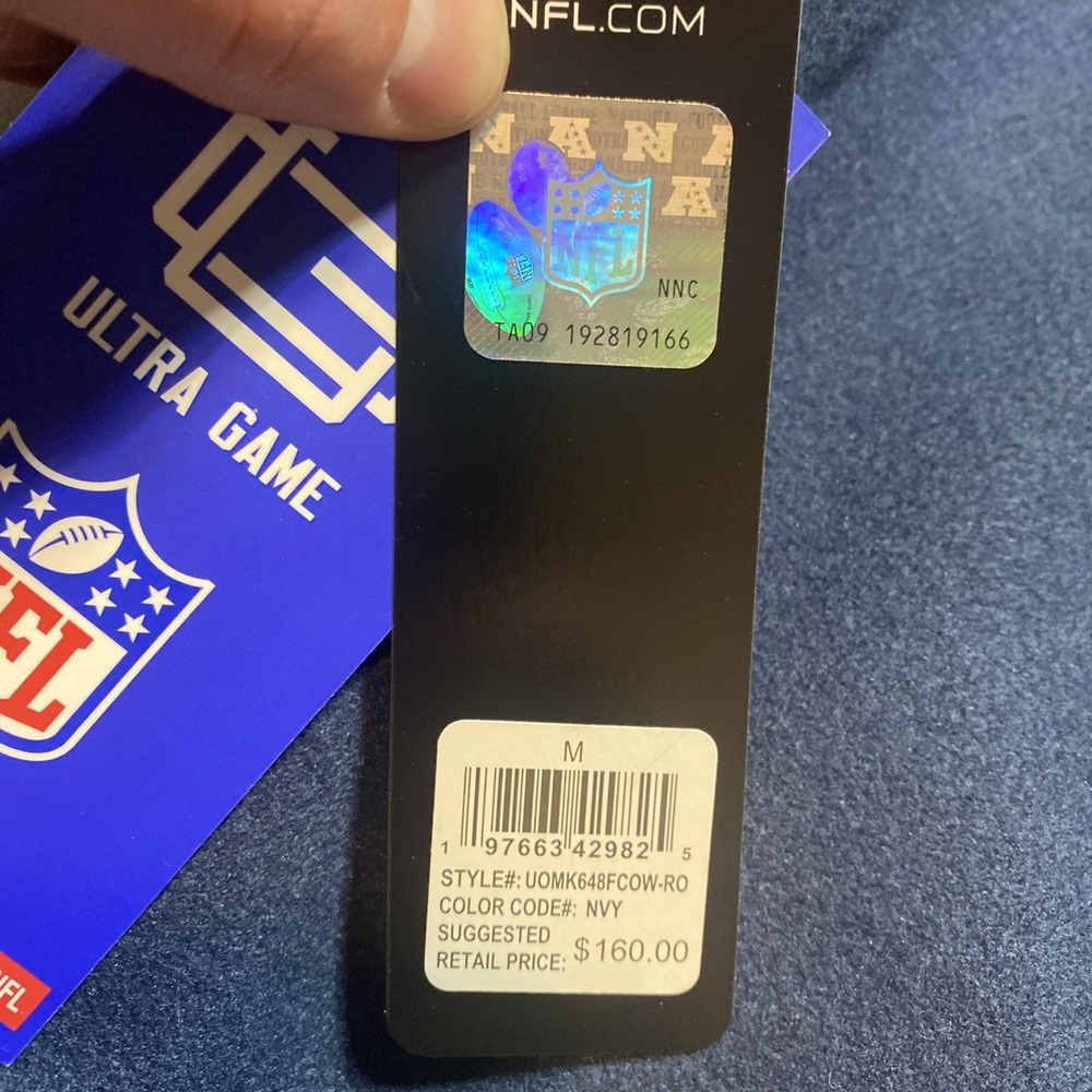 Ultra Game Dallas Cowboys Letterman Varsity Jacket Size Medium NWT - Picture 7 of 8